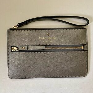 Kate Spade Metallic Wristlet
